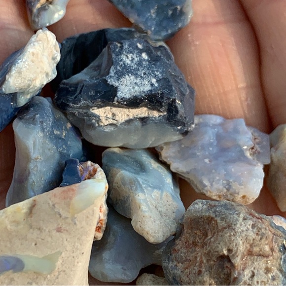 162.5 Carats Lightning Ridge Potch Opal Rough Lot Lightning Ridge Australia - Picture 16 of 17